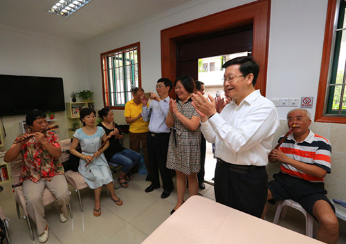 区领导调研静安寺街道-静安要闻-新闻中心 -上