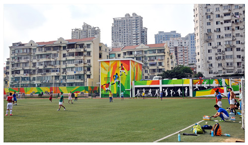 区领导视察静安工人体育场改造项目-静安要闻