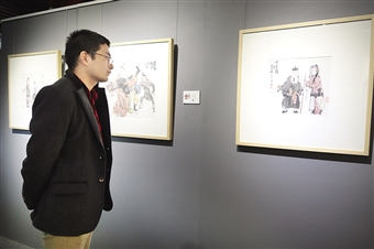 古韵今风--韩硕人物小品展开幕-静安要闻-新闻