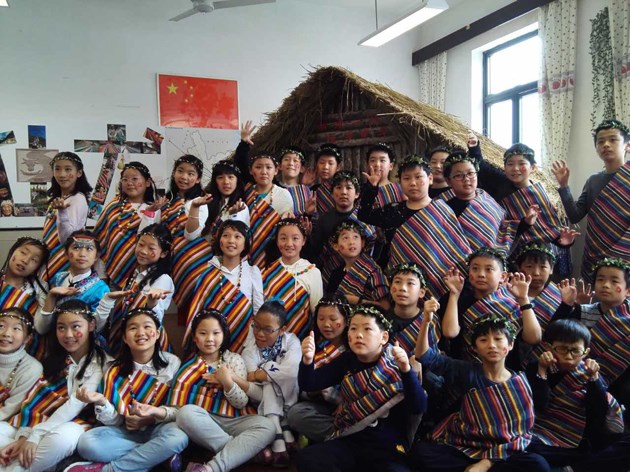 旅游文化进社区主题活动首次走进校园-文化静