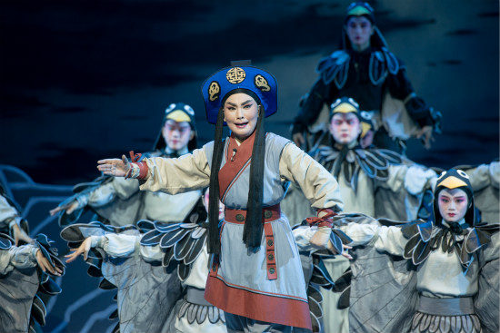 婺剧《乌孝词》亮相艺海剧院 多形式融合演绎