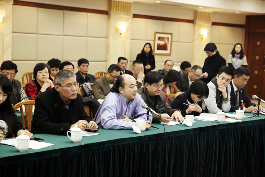 政协委员联组讨论