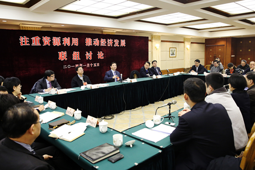 政协委员联组讨论