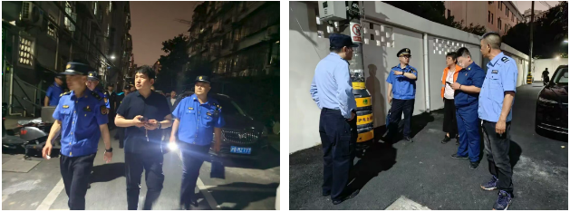 夜间出击!共和新“城管蓝”全力整治老旧小区电动自行车安全隐患 夜间出击!共和新“城管蓝”全力整治老旧小区电动自行车安全隐患