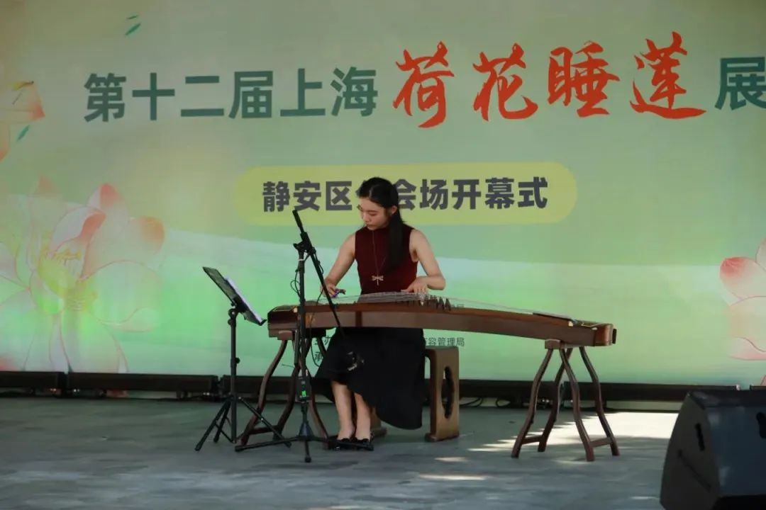荷莲雅韵绽静安，绿意悠然启新篇——第十二届上海荷花睡莲展静安区分会场开幕式在闸北公园举行