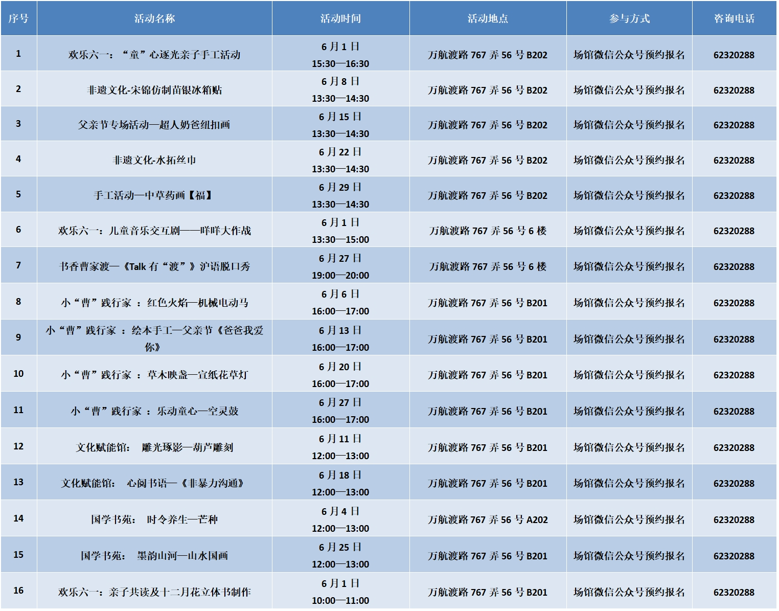 市民文化节 | 静安区6月公共文化活动打卡攻略来啦！快来挑选心仪活动吧→
