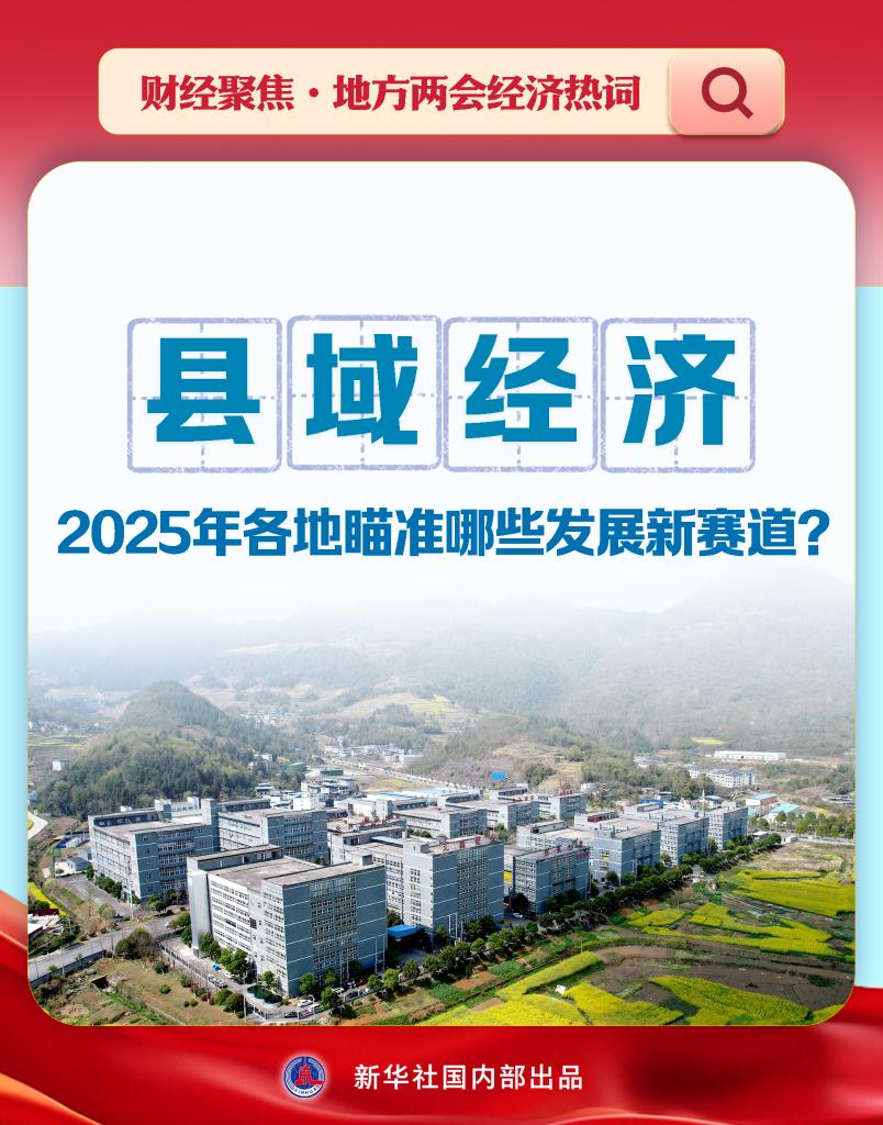 财经聚焦·地方两会经济热词|县域经济,2025年各地瞄准哪些发展新赛道? 财经聚焦·地方两会经济热词|县域经济,2025年各地瞄准哪些发展新赛道?