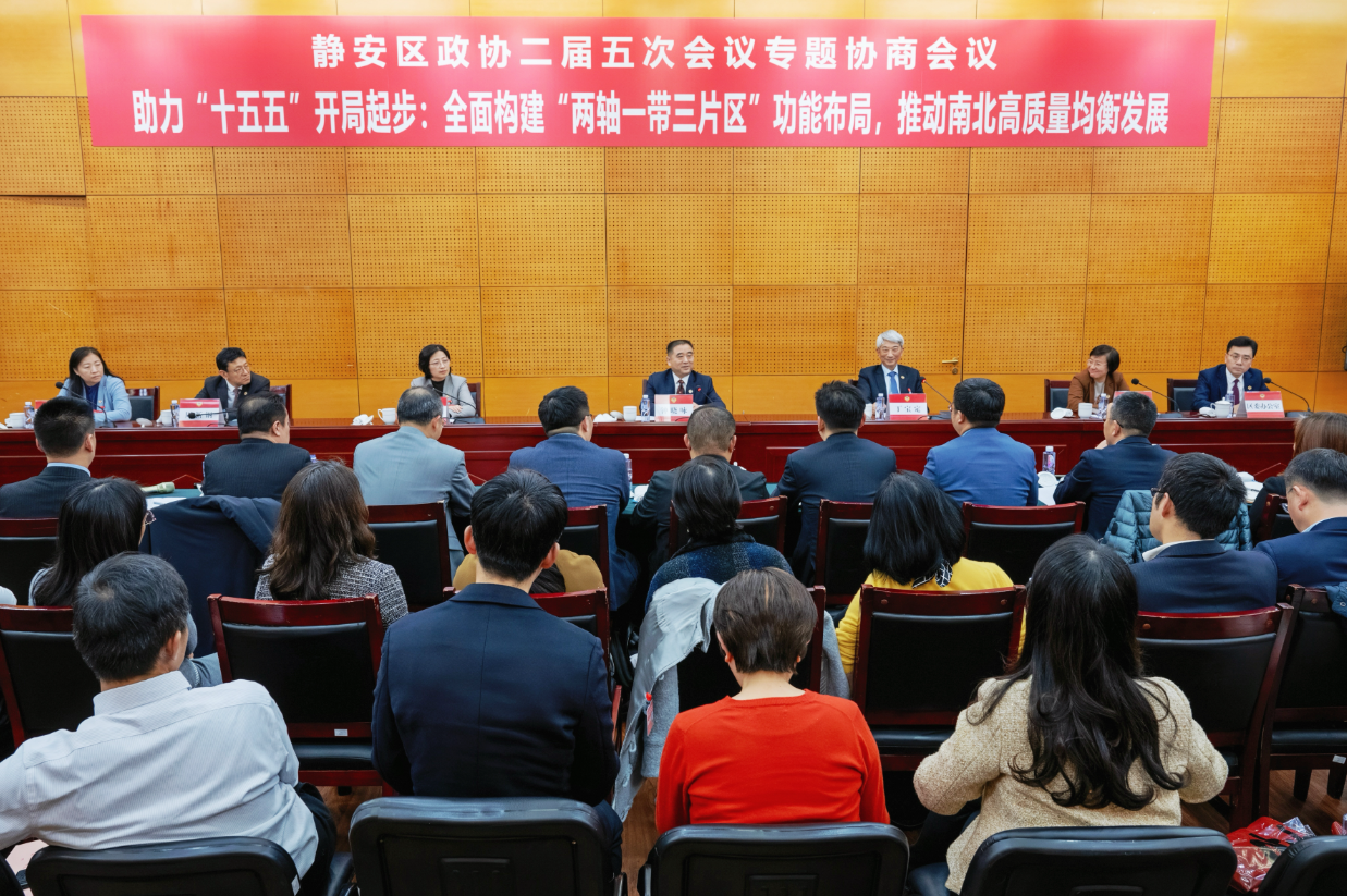全面构建“两轴一带三片区”功能布局，推动南北高质量均衡发展｜区政协二届五次会议专题协商