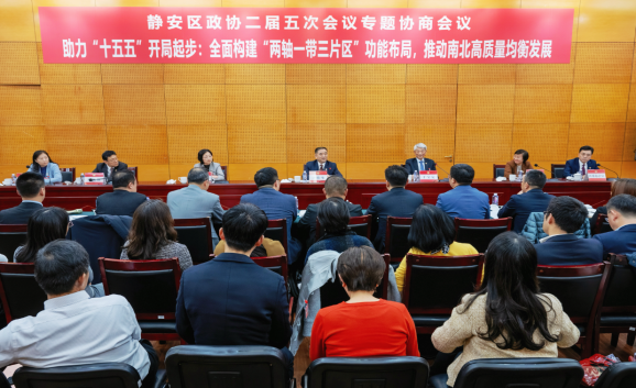 全面构建“两轴一带三片区”功能布局，推动南北高质量均衡发展｜区政协二届五次会议专题协商