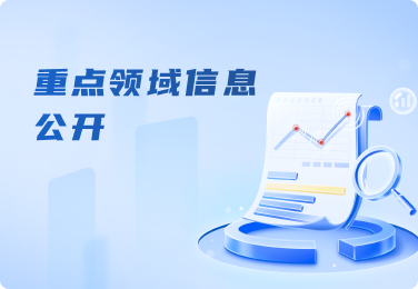 重点领域信息公开