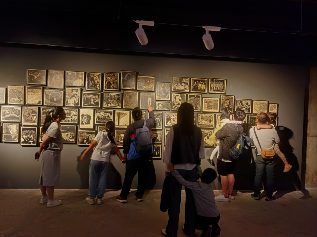 刻印美好时光，《刻意》刘春杰木刻原板艺术展公教活动圆满落幕
