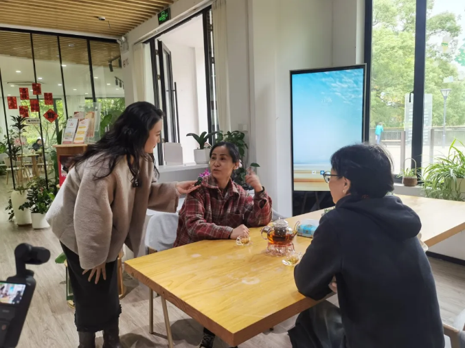 以“茶香”为墨，勾勒“七彩善治”共和新图景丨2025静安街镇书记直播访谈