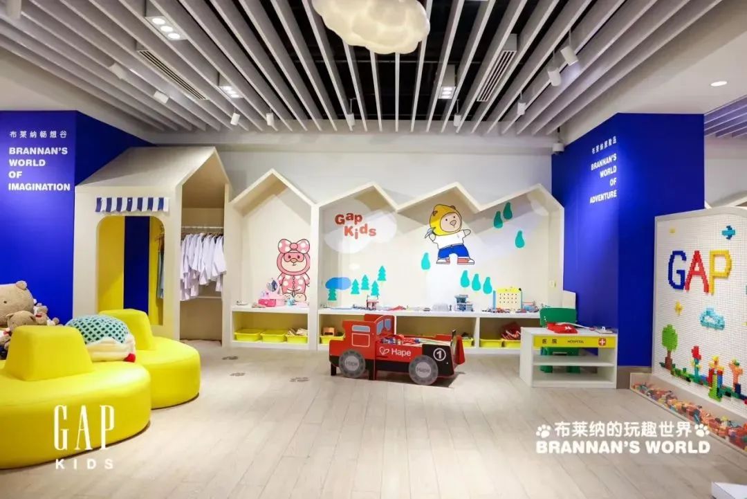 GAP全球首家亲子体验空间亮相南京西路，静安文旅共创畅想谷邀你体验！