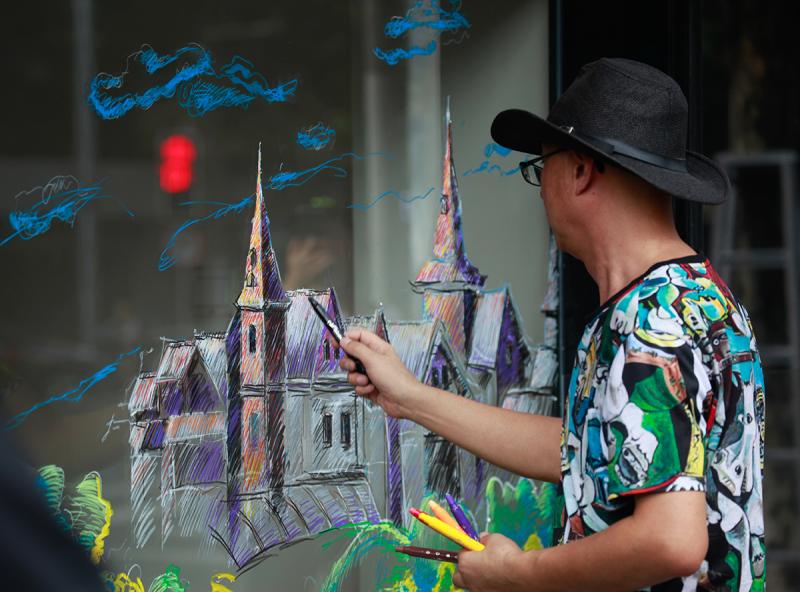 访谈 | 赵丽宏书房在静安区图书馆落户,王安忆