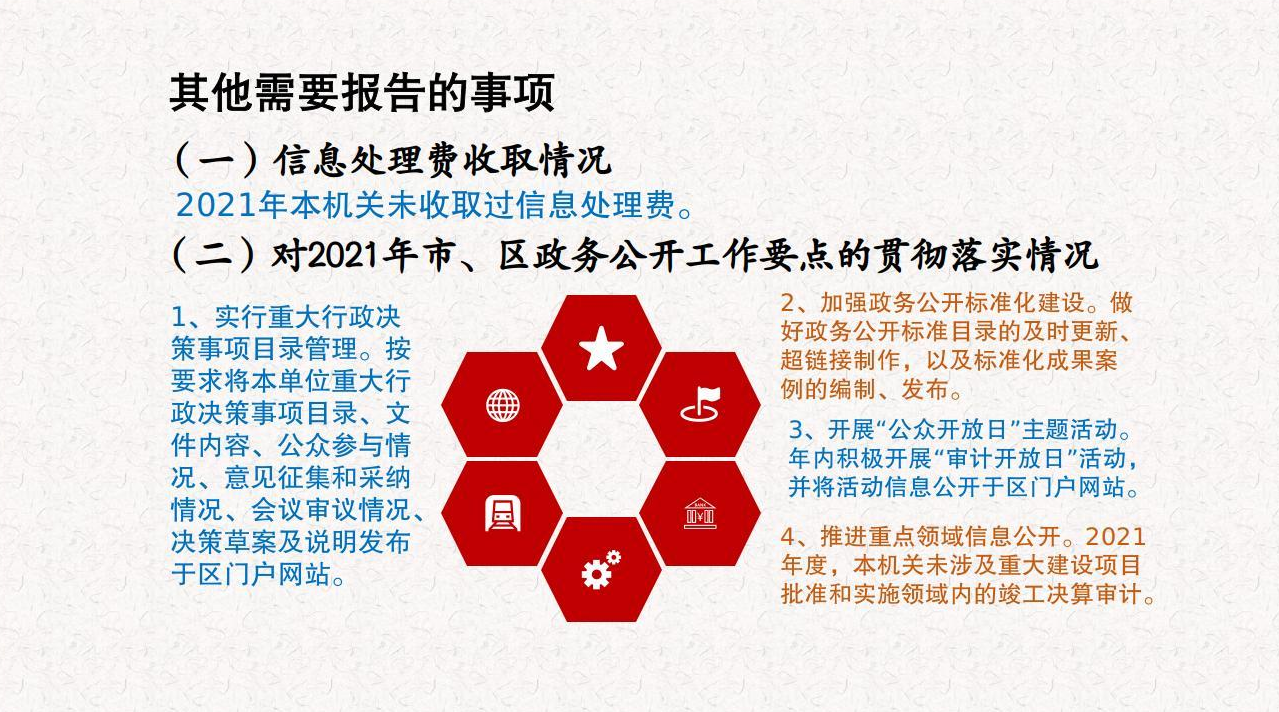 其他需要报告的事项